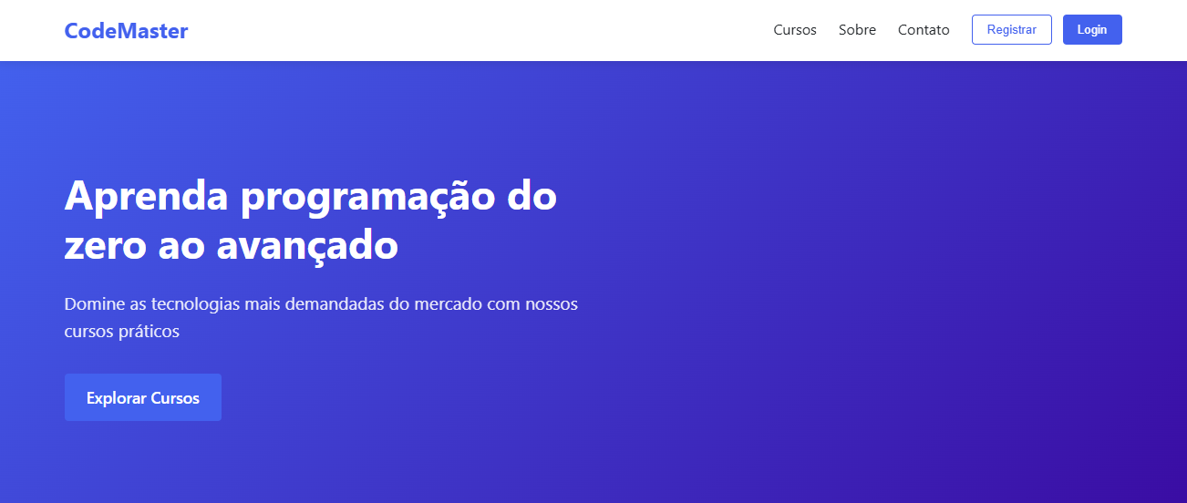 Projeto CodeMaster