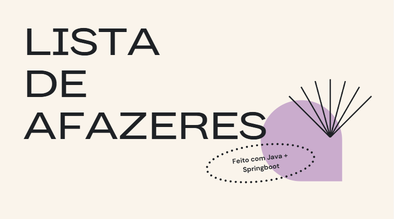 Projeto Lista de Afazeres